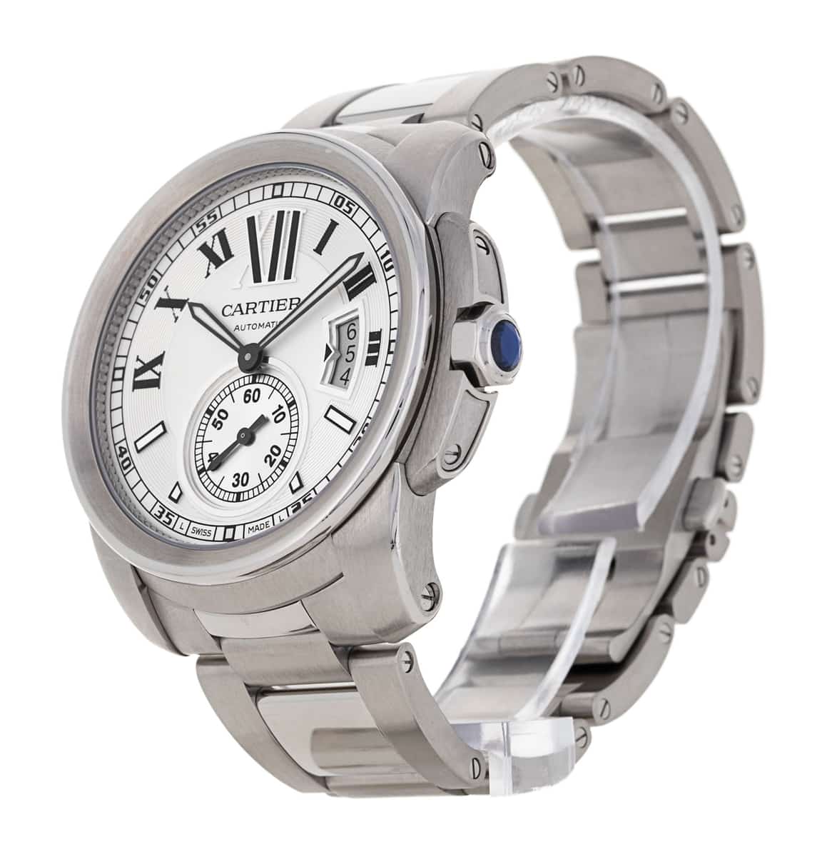 Pre Owned Cartier Calibre De Cartier W7100015 Watch Watchfinder